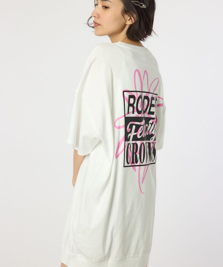 RODEO CROWNS「Flower Box Logoワンピース」|ワンピース|