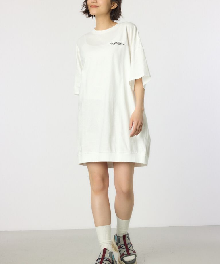 RODEO CROWNS「Flower Box Logoワンピース」|ワンピース|