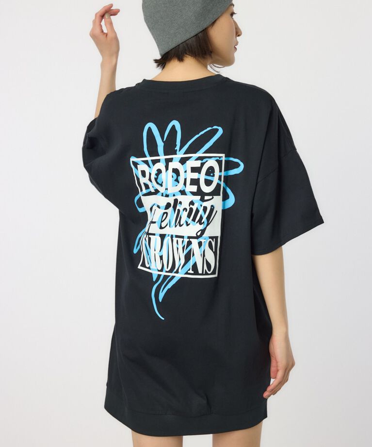 RODEO CROWNS「Flower Box Logoワンピース」|ワンピース|