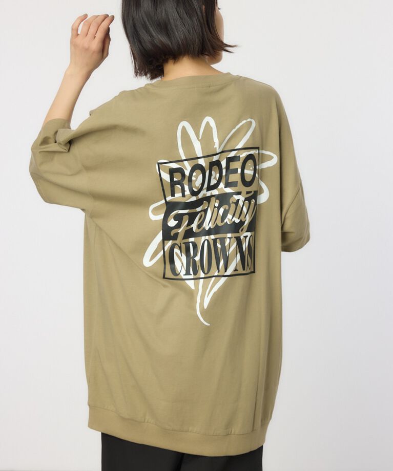 RODEO CROWNS「Flower Box Logoワンピース」|ワンピース|L/KHA1