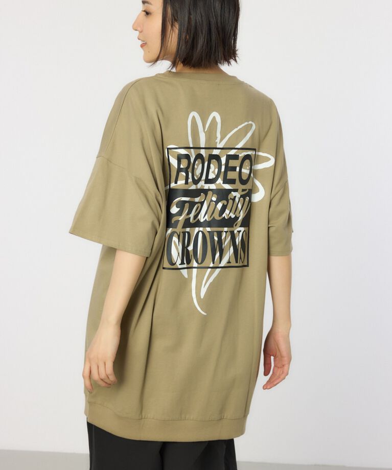 RODEO CROWNS「Flower Box Logoワンピース」|ワンピース|