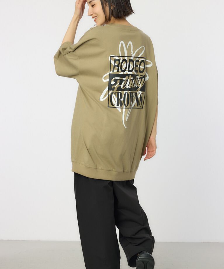 RODEO CROWNS「Flower Box Logoワンピース」|ワンピース|
