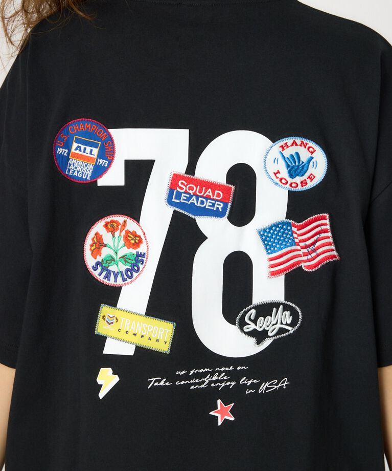 RODEO CROWNS「PATCH CLOTH Tシャツ」|Tシャツ・カットソー|