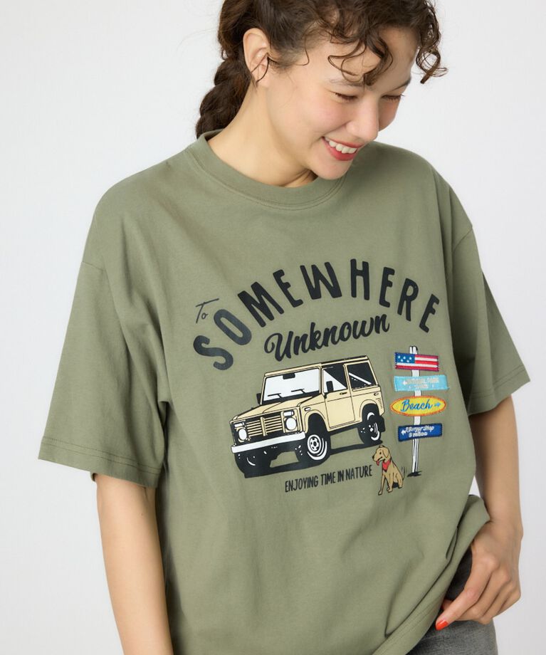 RODEO CROWNS「PATCH CLOTH Tシャツ」|Tシャツ・カットソー|