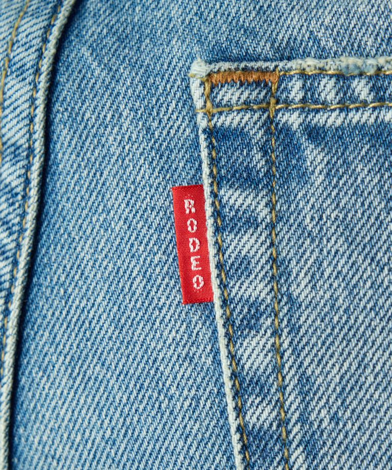 RODEO CROWNS「waist designフレアデニムパンツ」|デニム|