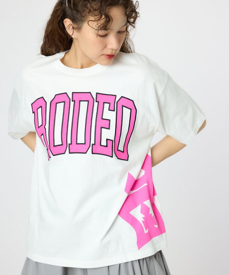 RODEO CROWNS「ネオンロゴTシャツ」|Tシャツ・カットソー|WHT