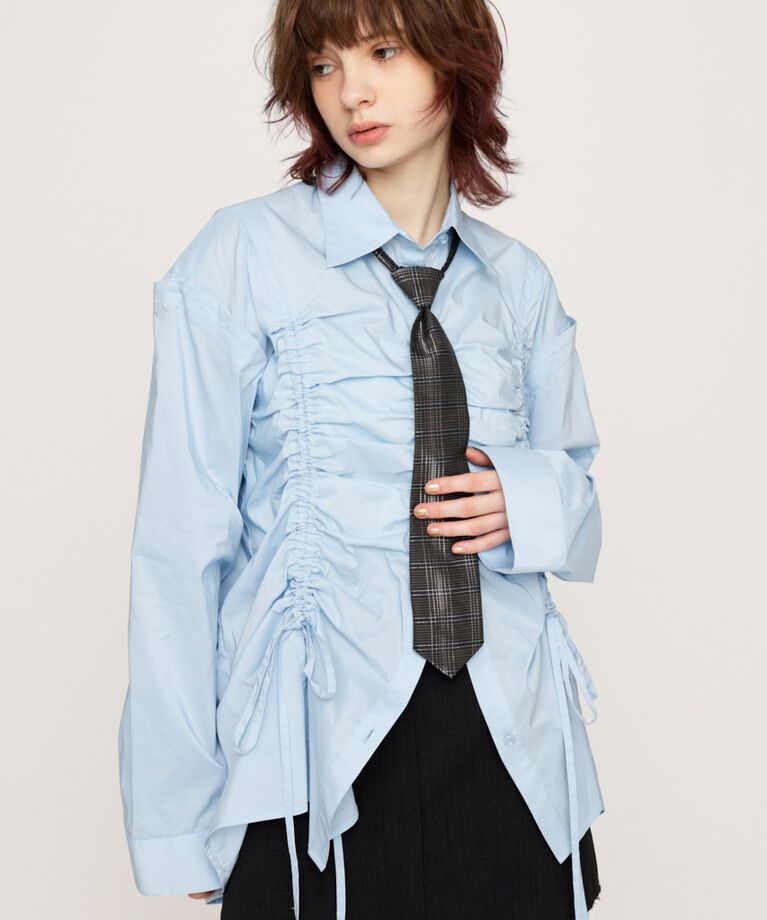 SLY「EMBROIDERY TIE」|その他|M/GRY7