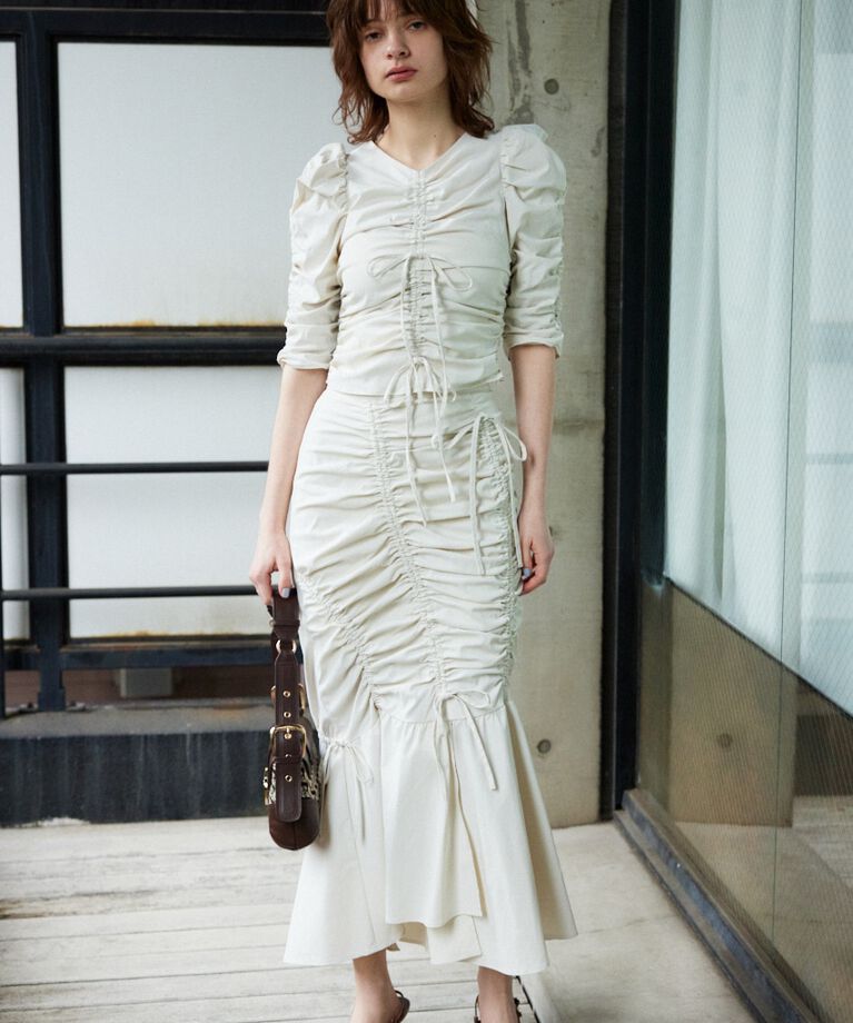 SLY「GATHER MERMAID スカート」|スカート|