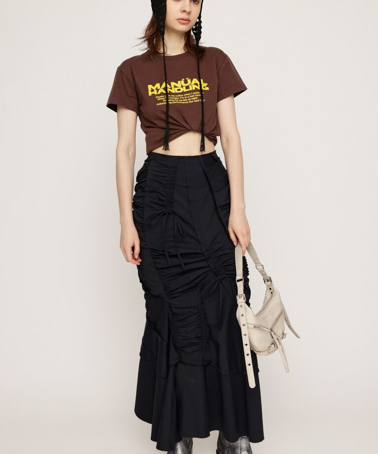 SLY「CUT OUT GATHER MERMAID スカート」|スカート|