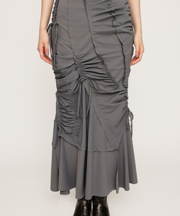 SLY「CUT OUT GATHER MERMAID スカート」|スカート|