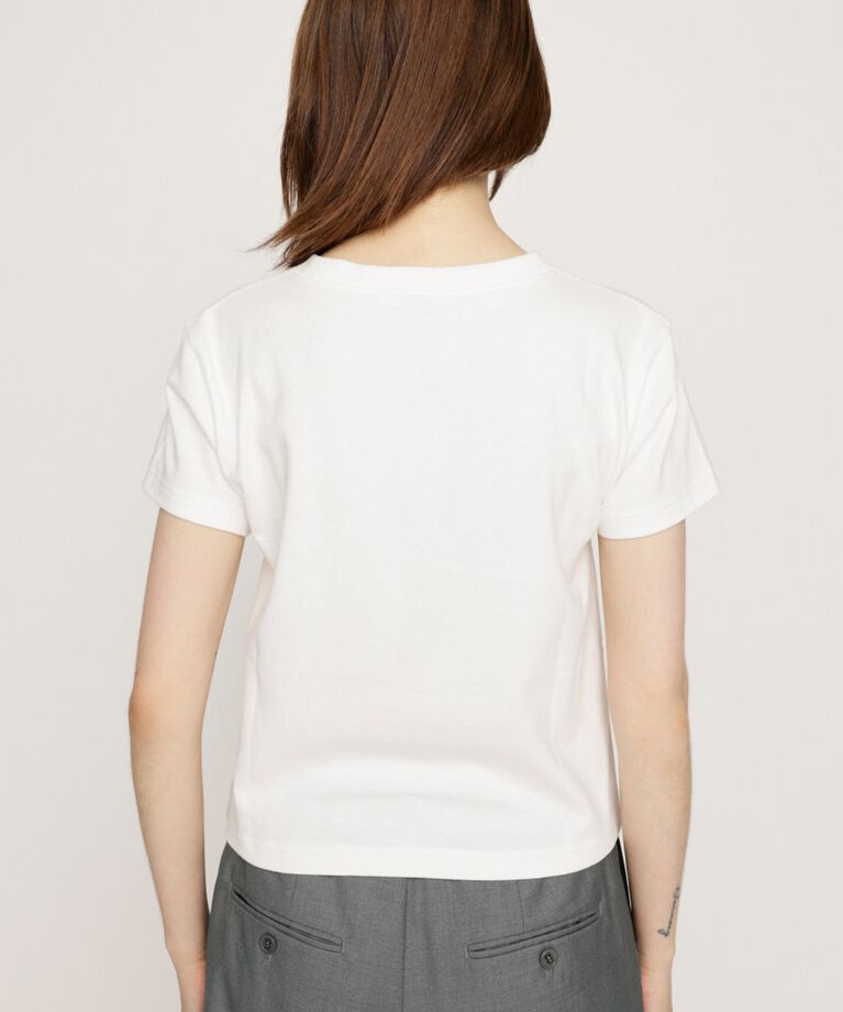 SLY「FRONT PRINT COMPACT Tシャツ」|Tシャツ・カットソー|