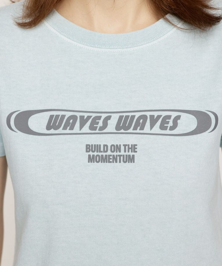SLY「FRONT PRINT COMPACT Tシャツ」|Tシャツ・カットソー|