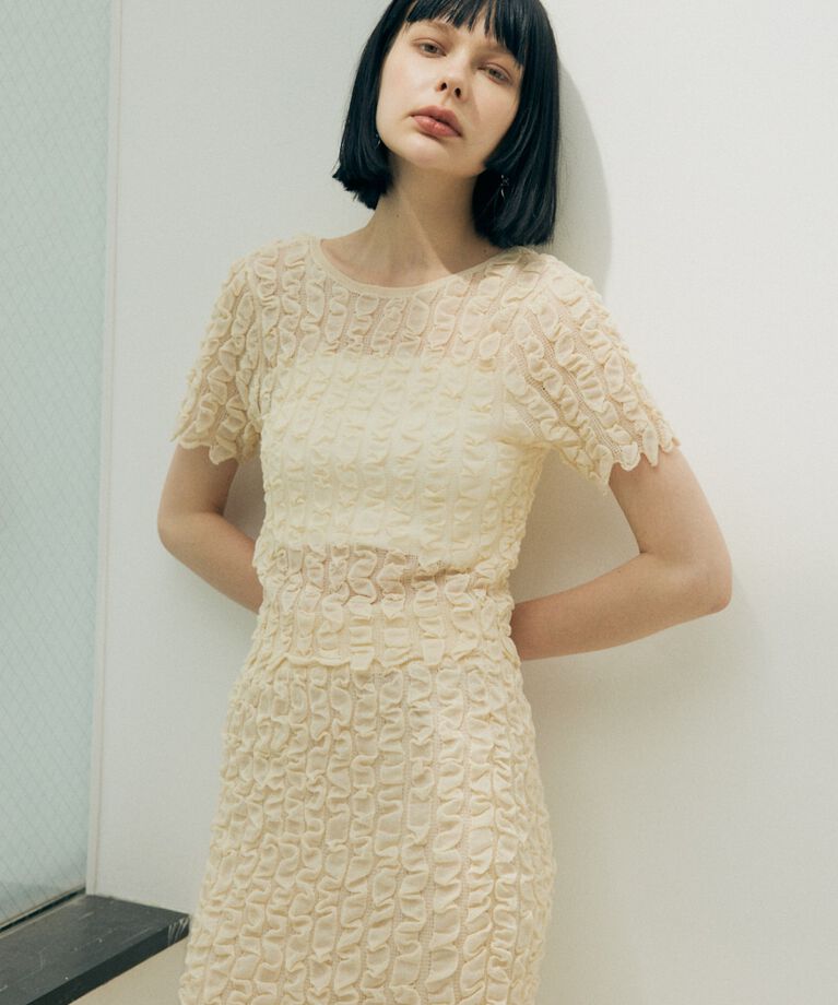 SLY「SHEER 2WAY トップス」|ニット・セーター|