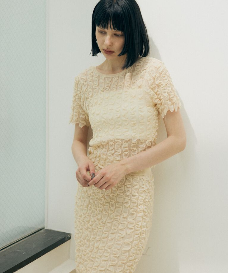 SLY「SHEER 2WAY トップス」|ニット・セーター|