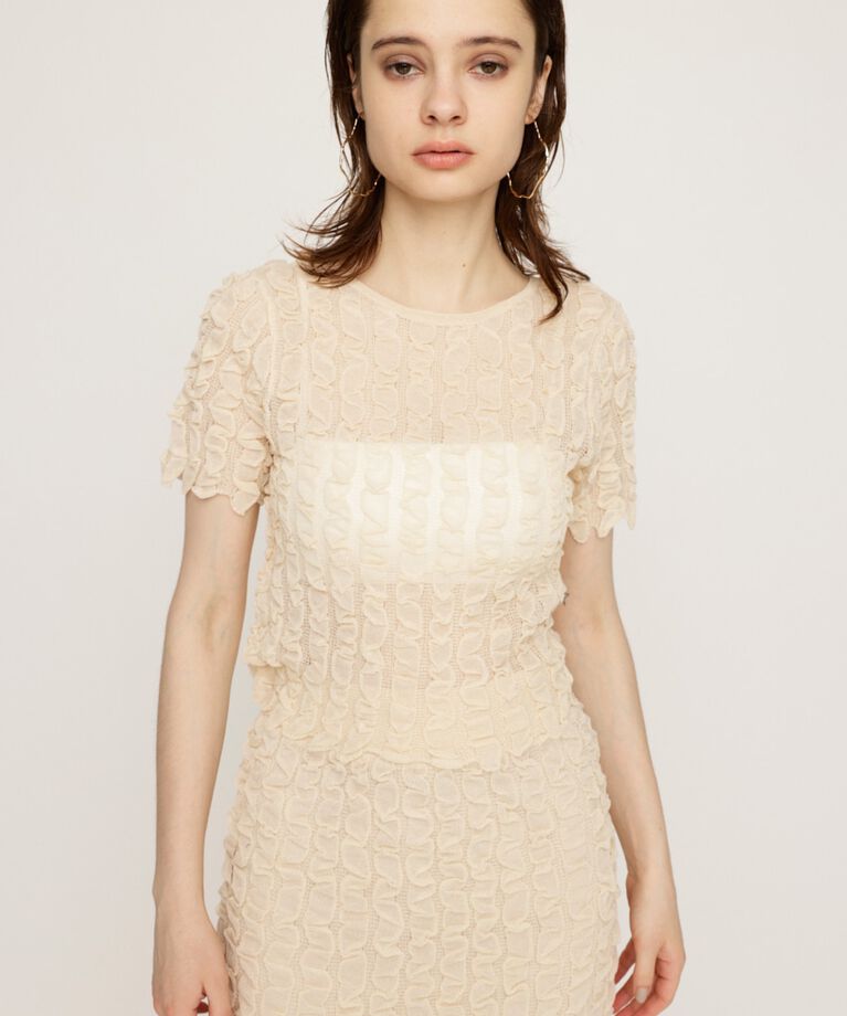 SLY「SHEER 2WAY トップス」|ニット・セーター|