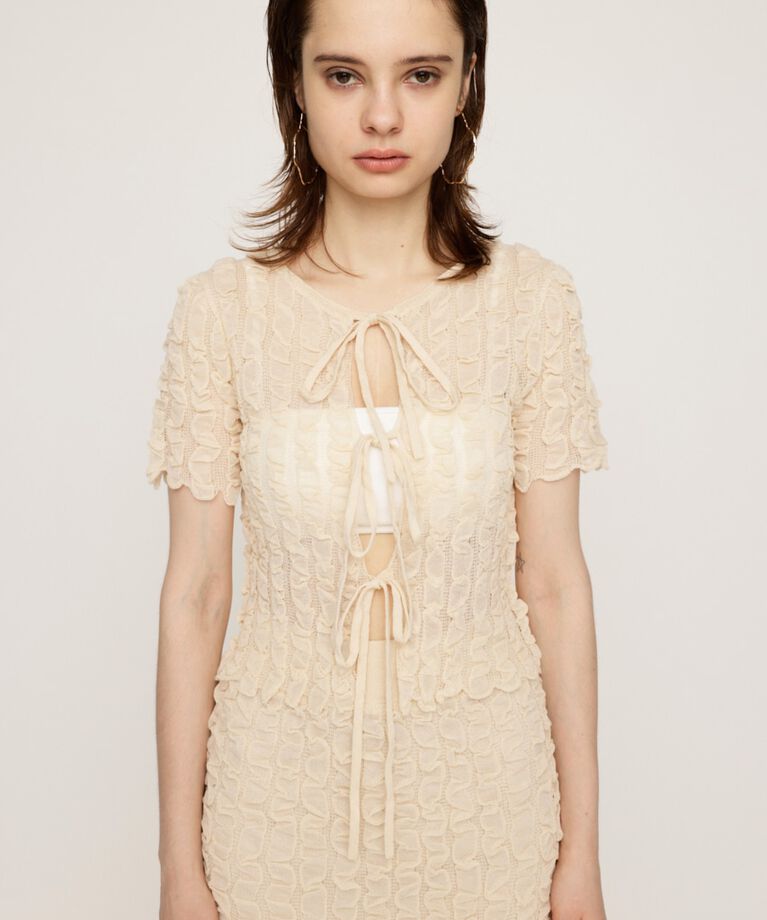 SLY「SHEER 2WAY トップス」|ニット・セーター|