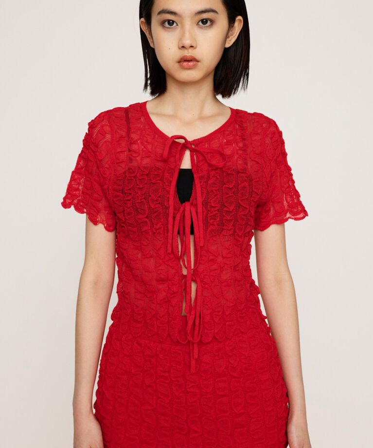 SLY「SHEER 2WAY トップス」|ニット・セーター|