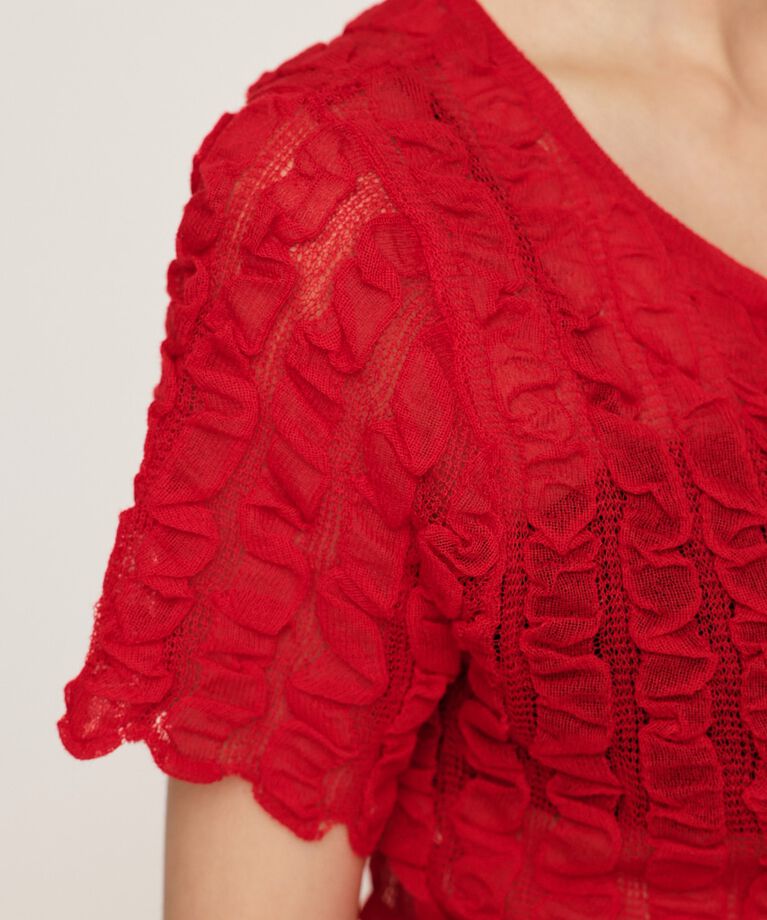 SLY「SHEER 2WAY トップス」|ニット・セーター|