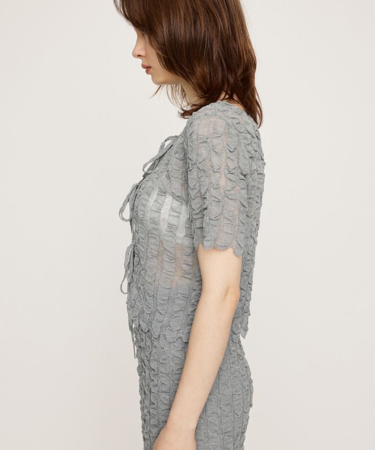 SLY「SHEER 2WAY トップス」|ニット・セーター|