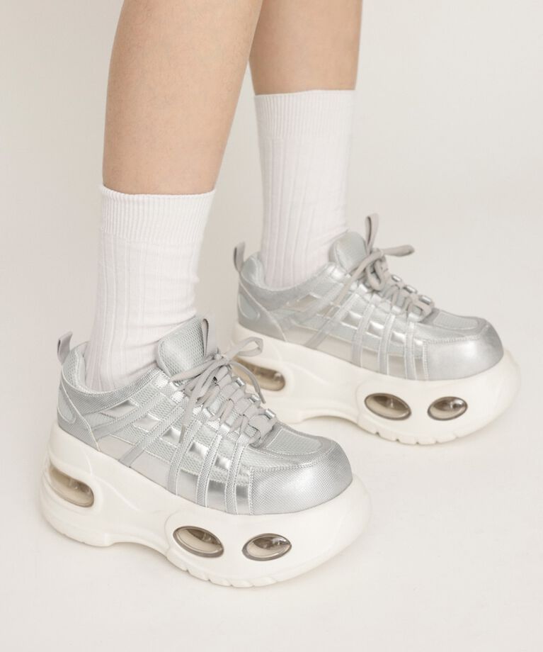 SLY「LINE MESH AIR VOL SOLE SNEAKER」|スニーカー|SLV