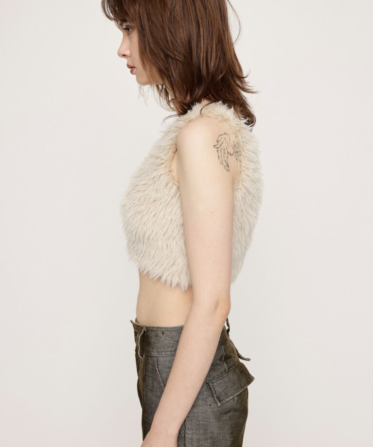 SLY「MIX SHAGGY TANK」|タンクトップ|