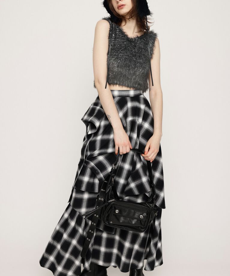 SLY「MIX SHAGGY TANK」|タンクトップ|