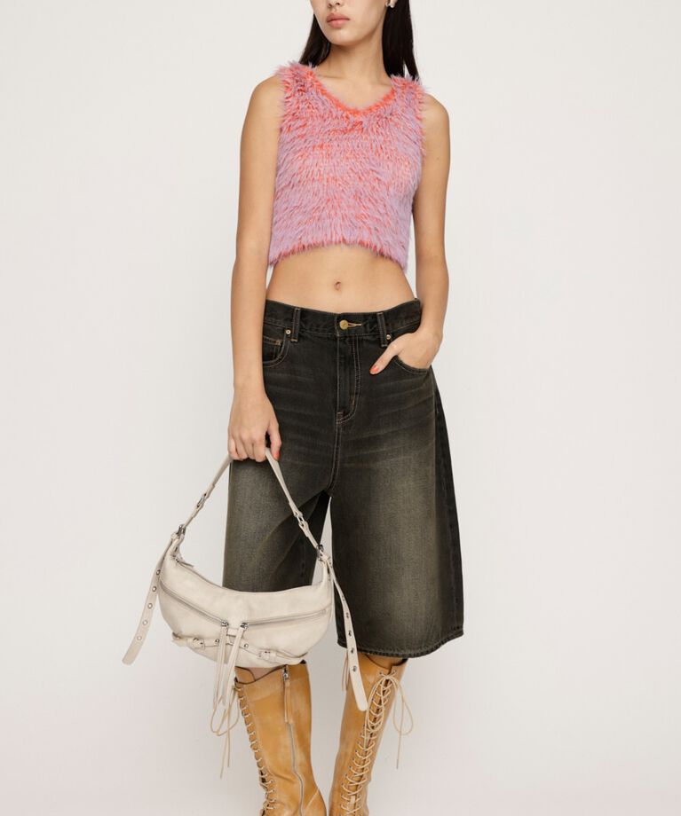 SLY「MIX SHAGGY TANK」|タンクトップ|