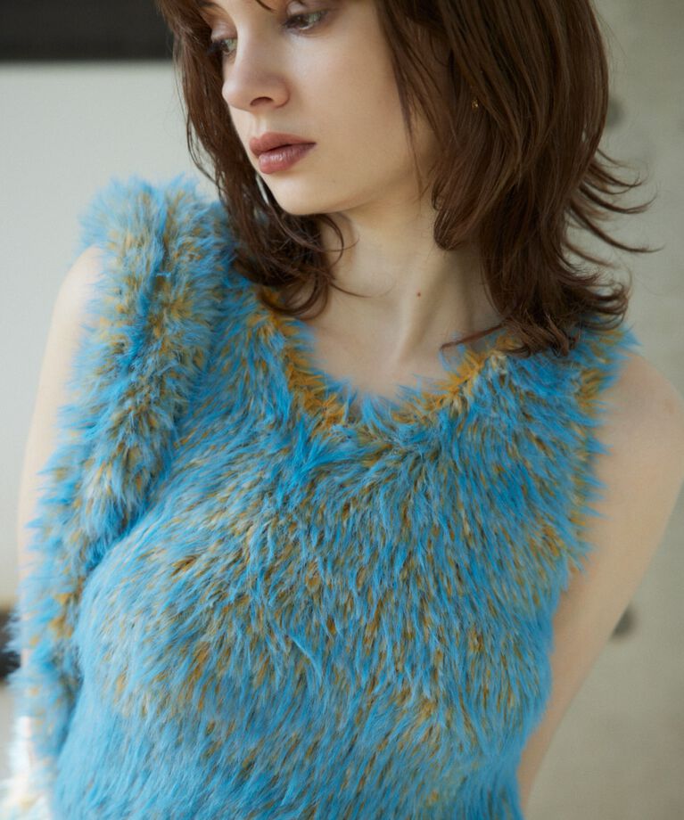SLY「MIX SHAGGY TANK」|タンクトップ|