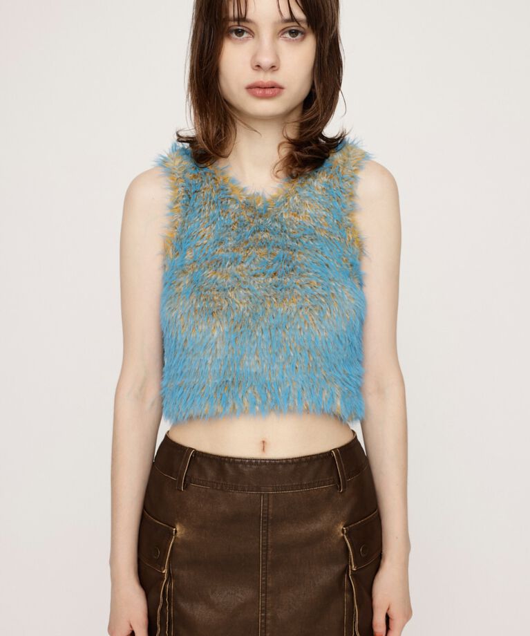 SLY「MIX SHAGGY TANK」|タンクトップ|