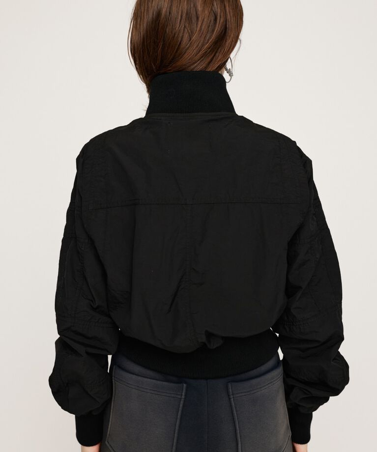 SLY「NYLON MILITARY ジャケット」|ブルゾン・スタジャン|