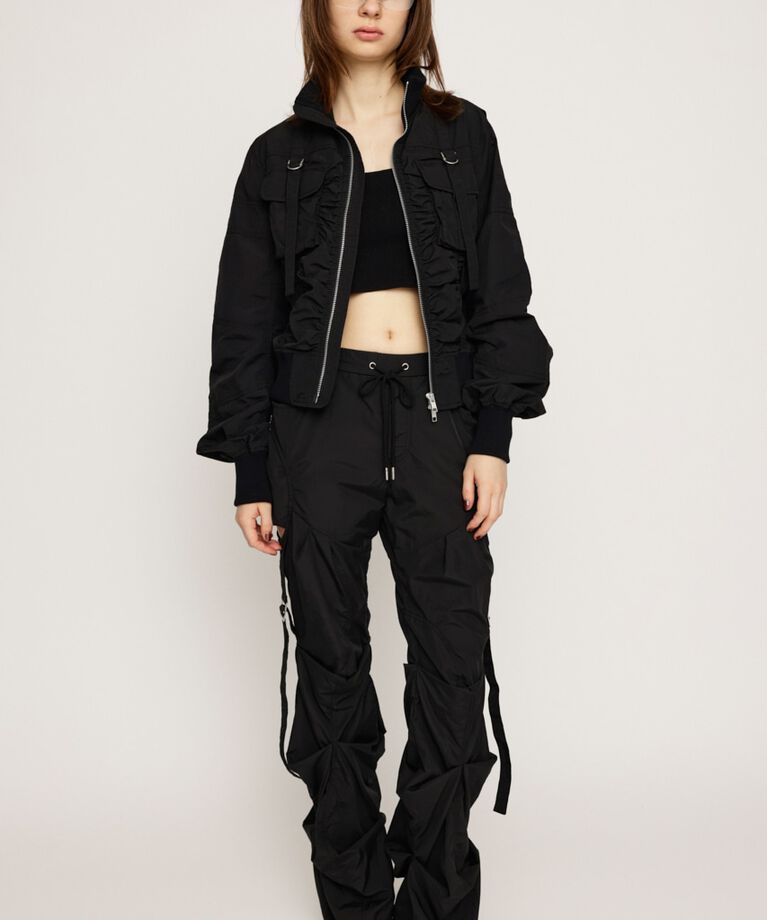 SLY「NYLON MILITARY ジャケット」|ブルゾン・スタジャン|
