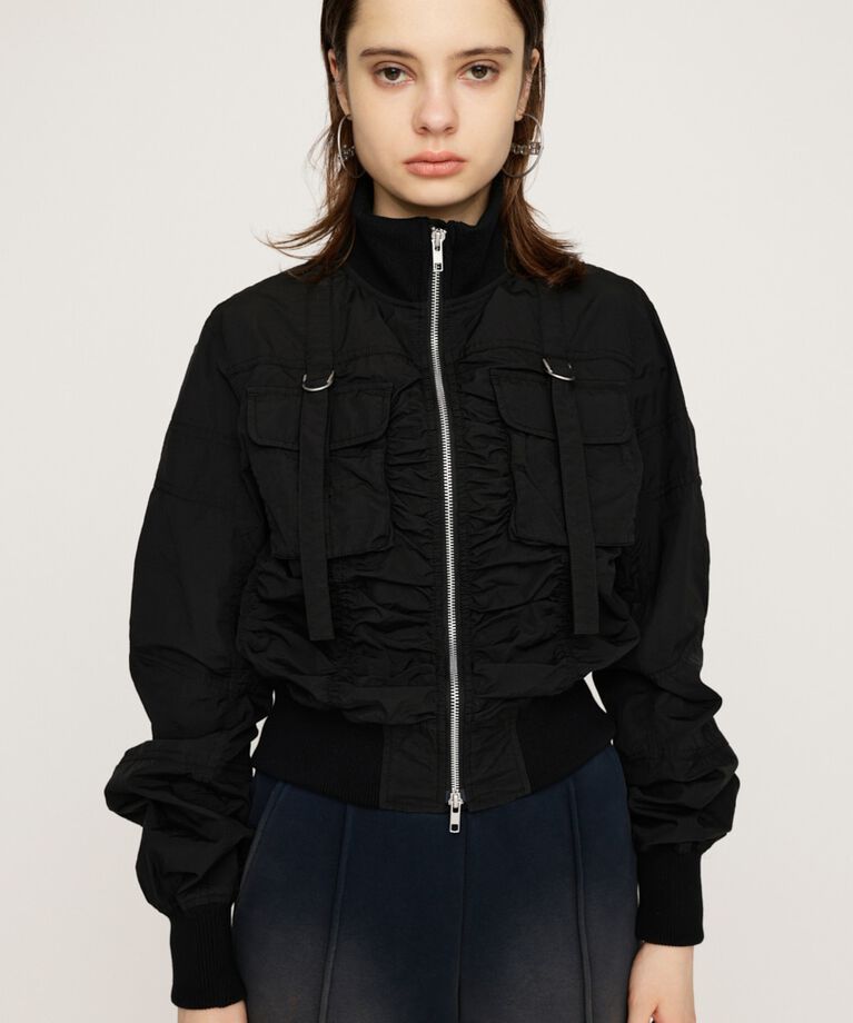 SLY「NYLON MILITARY ジャケット」|ブルゾン・スタジャン|