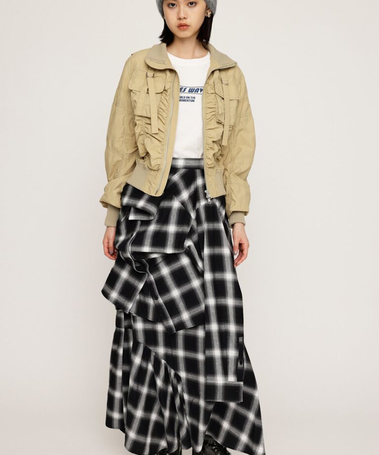 SLY「NYLON MILITARY ジャケット」|ブルゾン・スタジャン|