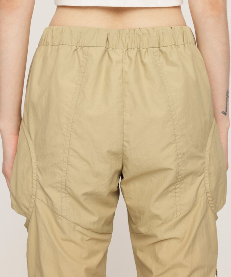 SLY「NYLON TUCK FLARE パンツ」|その他|