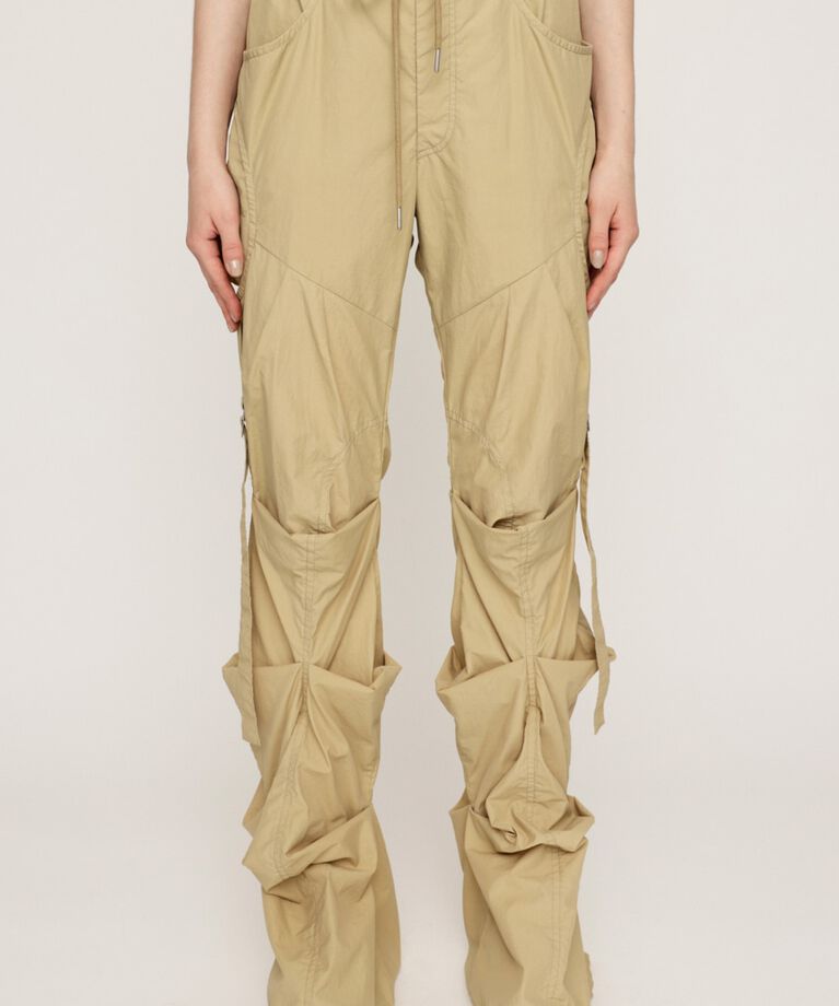 SLY「NYLON TUCK FLARE パンツ」|その他|