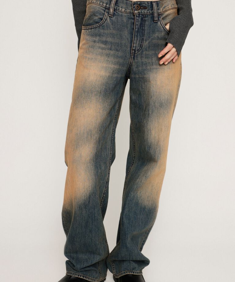 SLY「SILAS DYE L／W STRAIGHT PT-E」|デニム|Multi_1