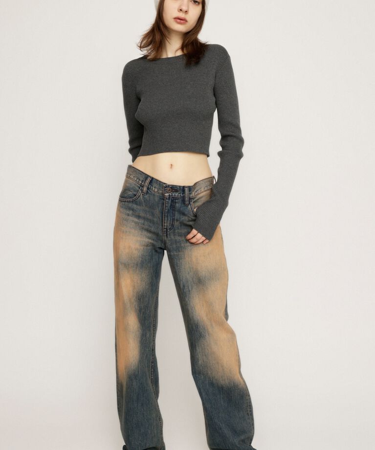 SLY「SILAS DYE L／W STRAIGHT PT-E」|デニム|