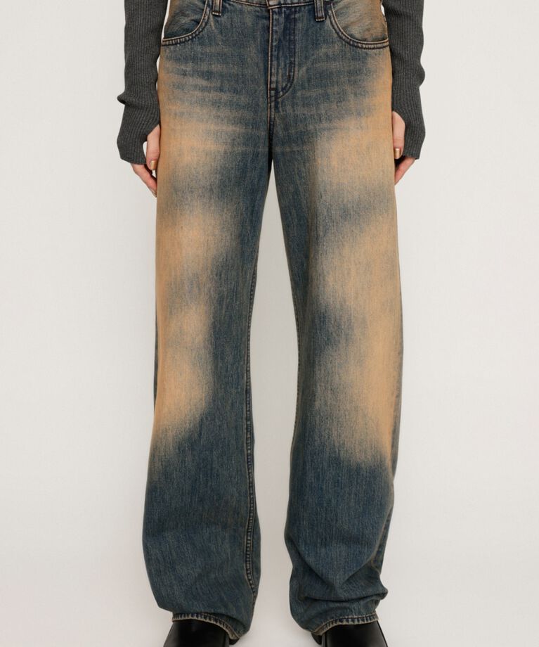 SLY「SILAS DYE L／W STRAIGHT PT-E」|デニム|