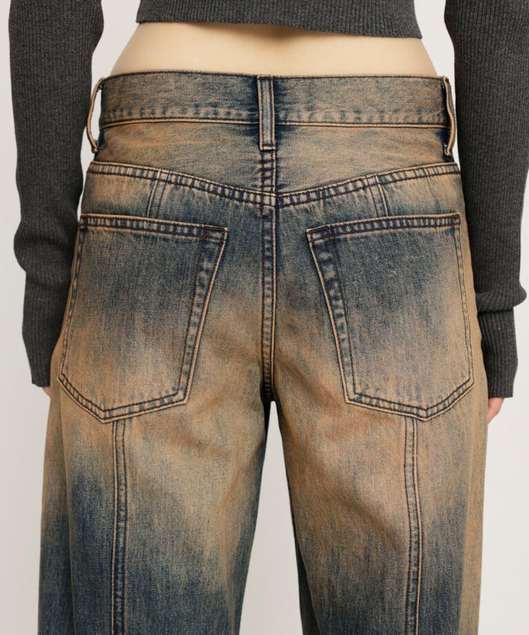 SLY「SILAS DYE L／W STRAIGHT PT-E」|デニム|