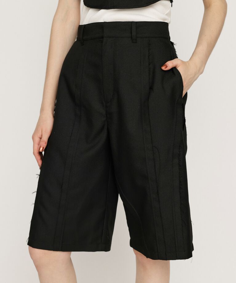 SLY「CUTOUT MIDDLE ショートパンツ」|その他|BLK
