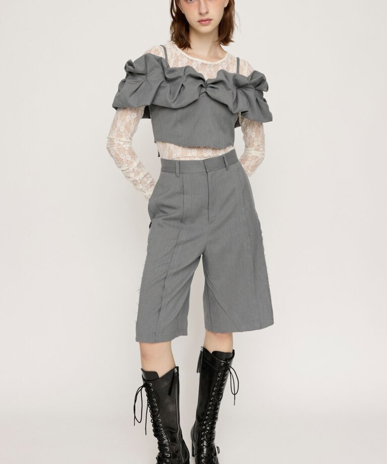 SLY「CUTOUT MIDDLE ショートパンツ」|その他|