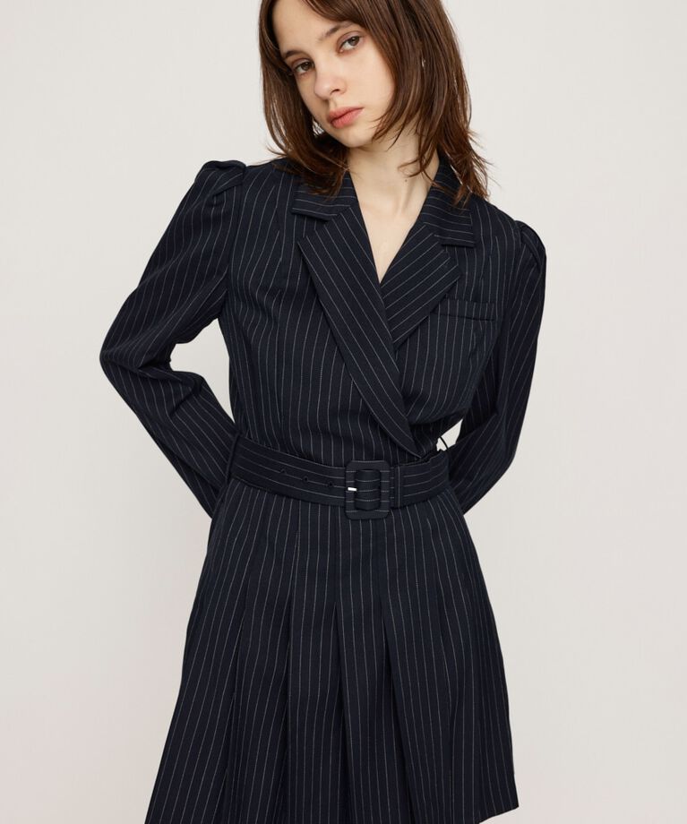 SLY「TAILORED PLEATS ショートワンピース」|ワンピース|Multi_1
