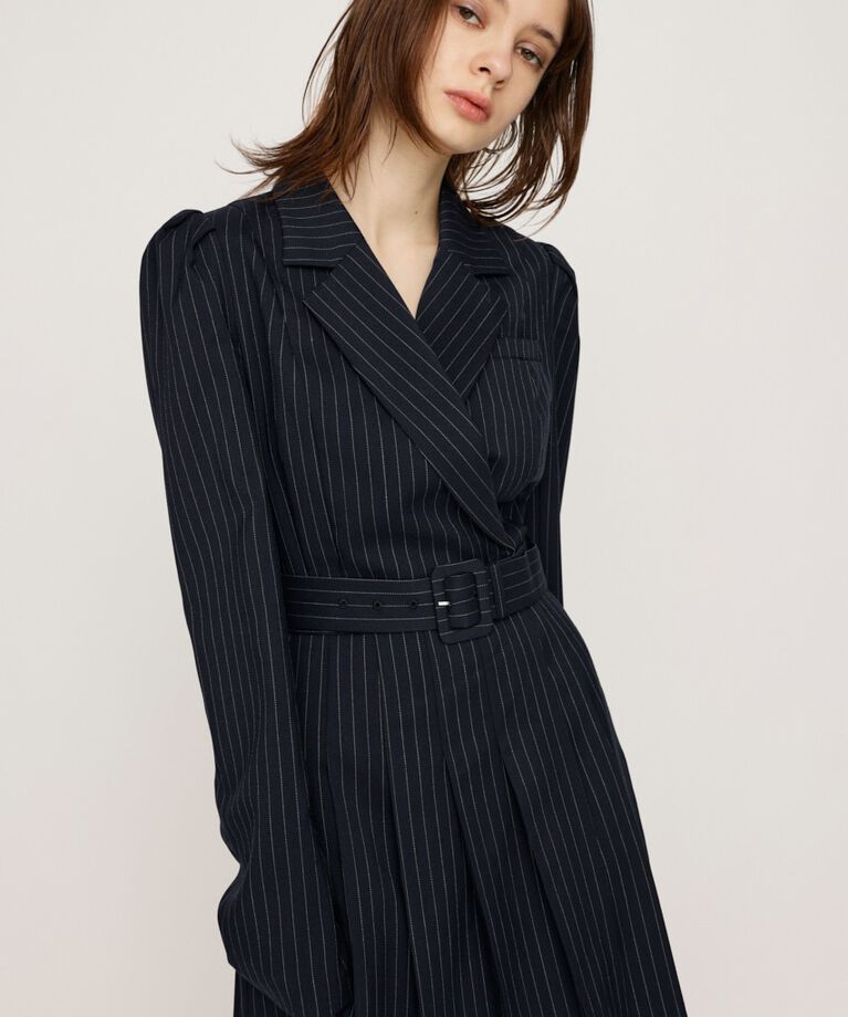 SLY「TAILORED PLEATS ショートワンピース」|ワンピース|