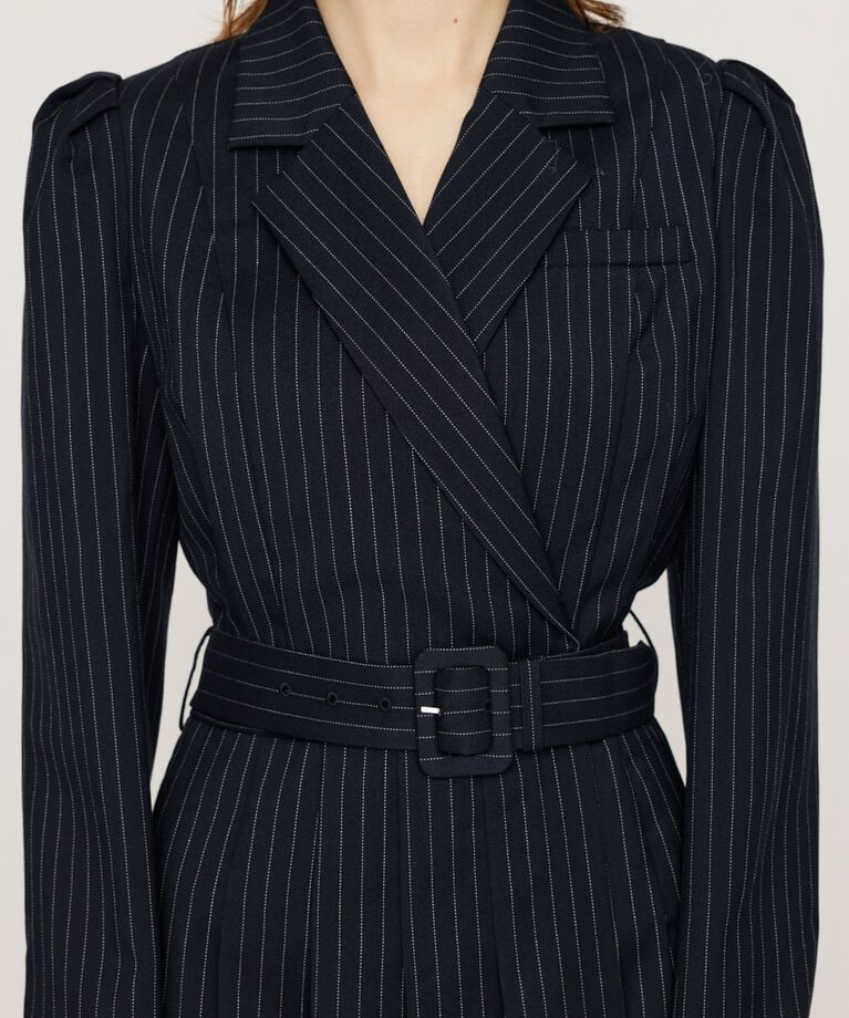 SLY「TAILORED PLEATS ショートワンピース」|ワンピース|