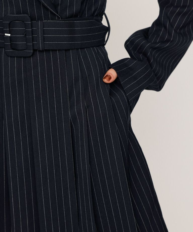 SLY「TAILORED PLEATS ショートワンピース」|ワンピース|