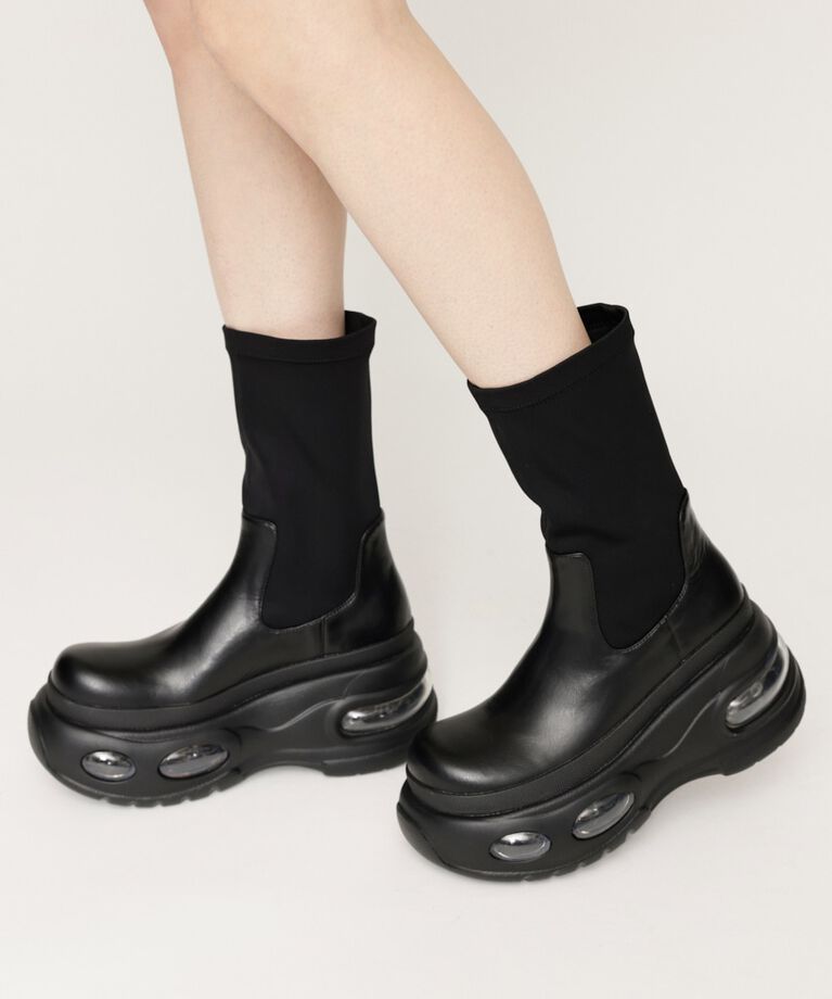 SLY「AIR VOL SOLE FIT SHORT ブーツ」|その他|BLK