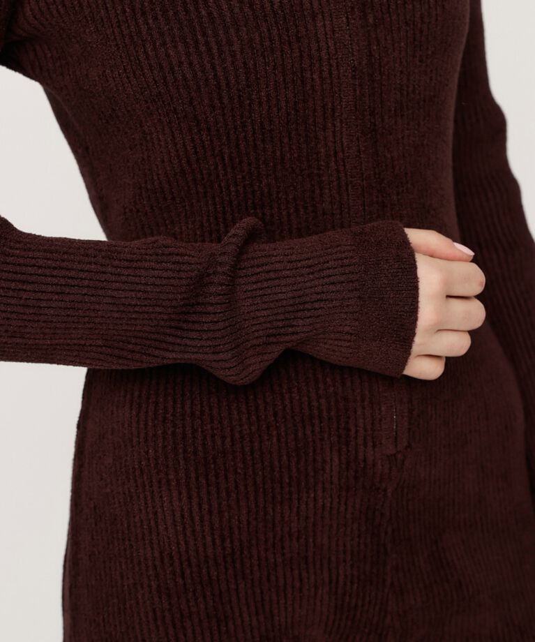 SLY「FRONT ZIP MOLE YARN ロンパース」|その他|