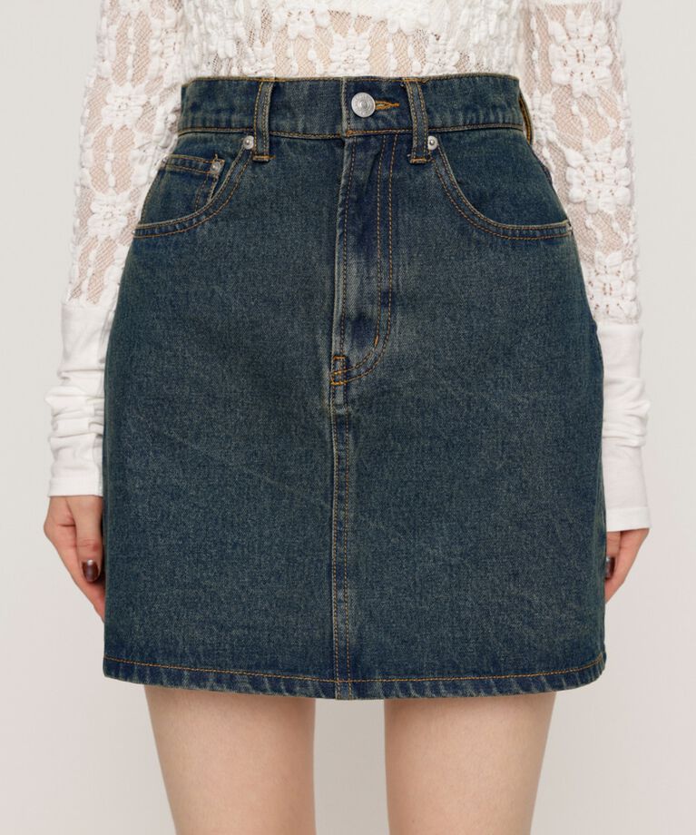SLY「DENIM S／SK-AB」|スカート|