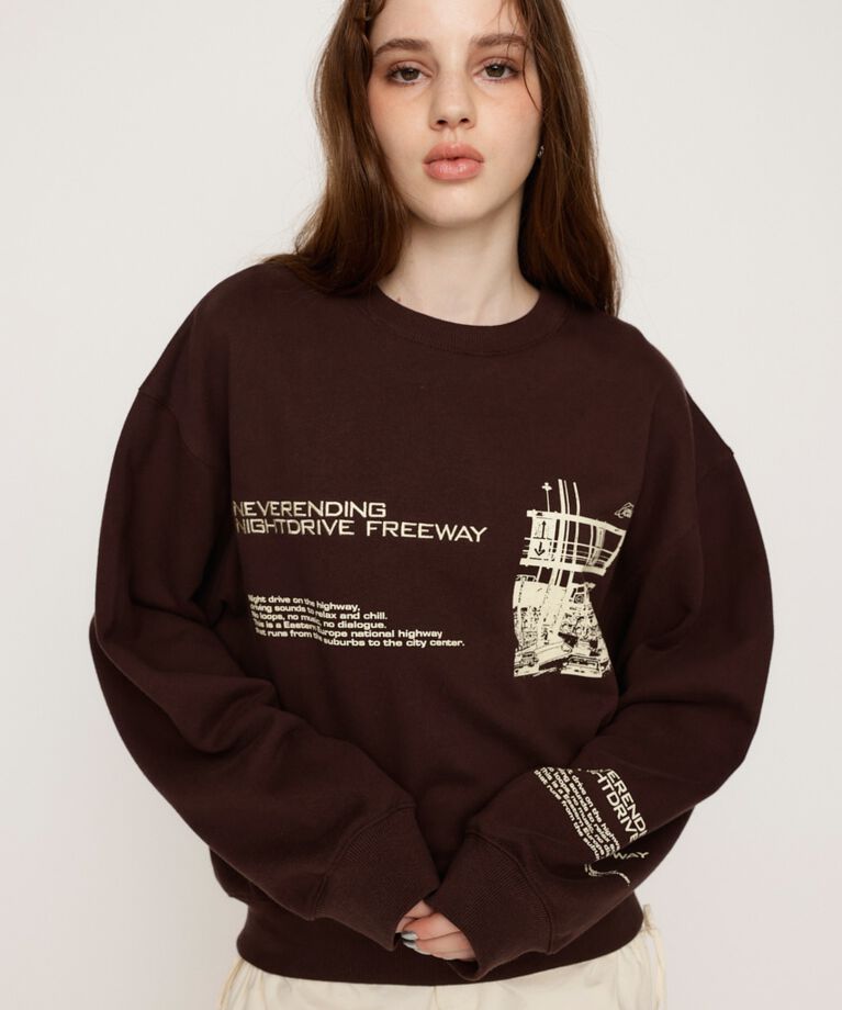 SLY「PHOTO LOGO SW トップス」|Tシャツ・カットソー|