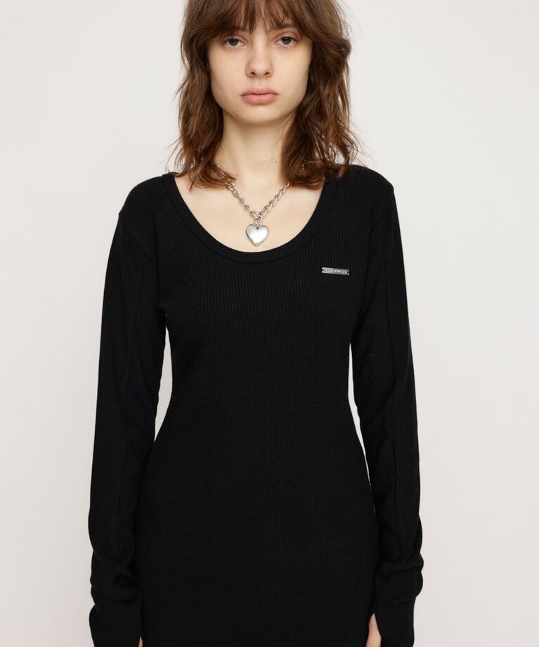SLY「METAL PLATE BASIC トップス」|Tシャツ・カットソー|